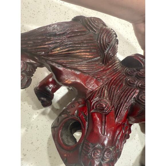 Vintage Foo Dog, also known as a Chinese Guardian Lions. - Picture 8 of 16